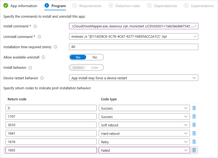 Deploy CDM through Microsoft Intune using the EXE file