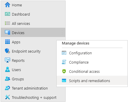 Deploy environment variables for users via Microsoft Intune